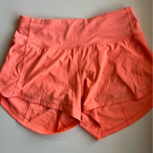 Lululemon speed up mid-rise shorts